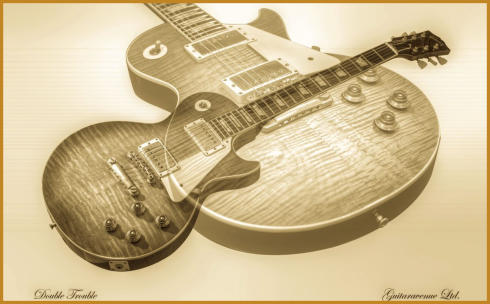 Poster Les Paul - Double Trouble